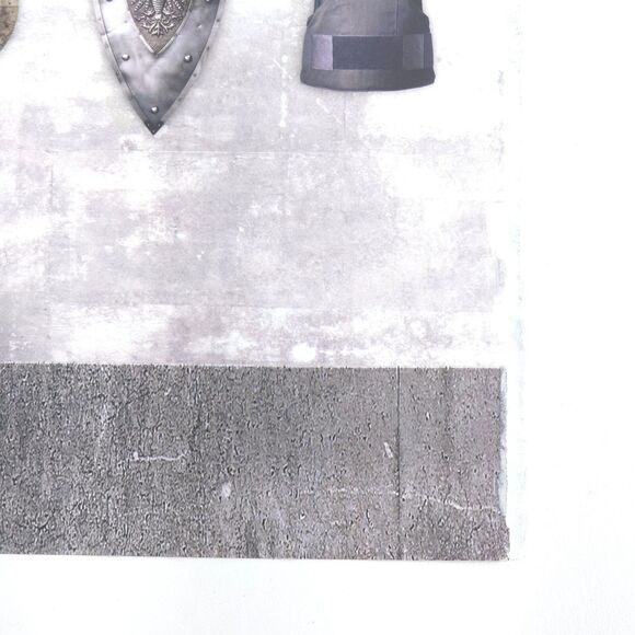 VTG Police Body Armor Advertising Print Ad Garage Wall Art Tactical Shield Decor - Picture 5 of 6